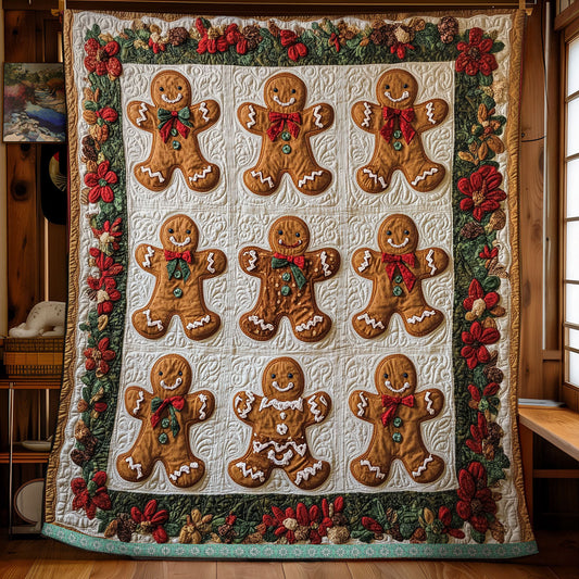 Gingerbread Man WX2211020CL Quilt