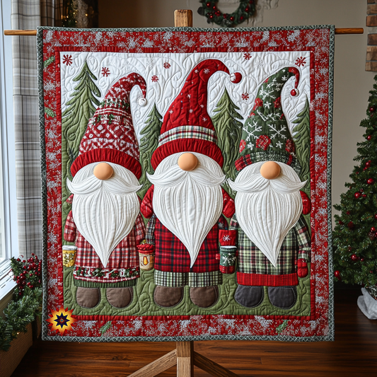 Gnome Winter YR1212013CL Quilt