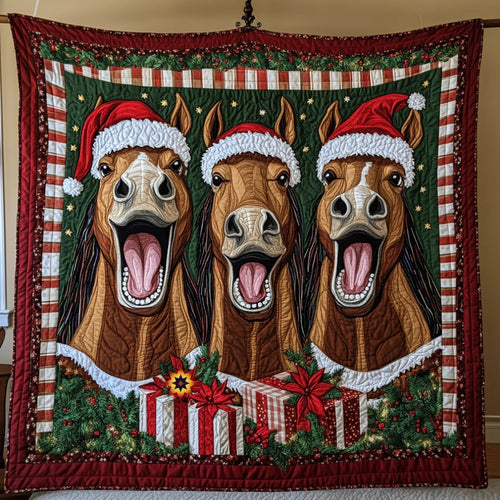 Horse Hohoho WU1712020CL Quilt
