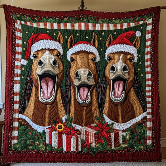 Horse Hohoho WU1712020CL Quilt