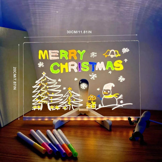 LED Fridysee Note Board with Colors🎨
