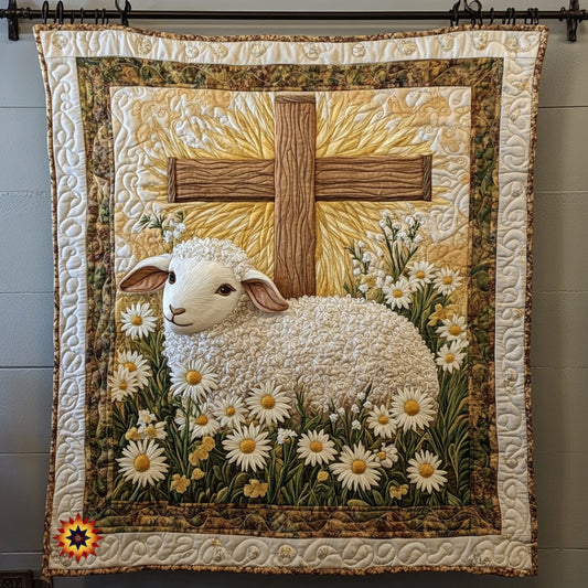Lamb And The Cross WU0912024CL Quilt