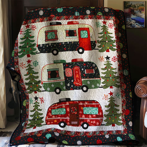 Christmas Camper Van WJ2906008CL Quilt