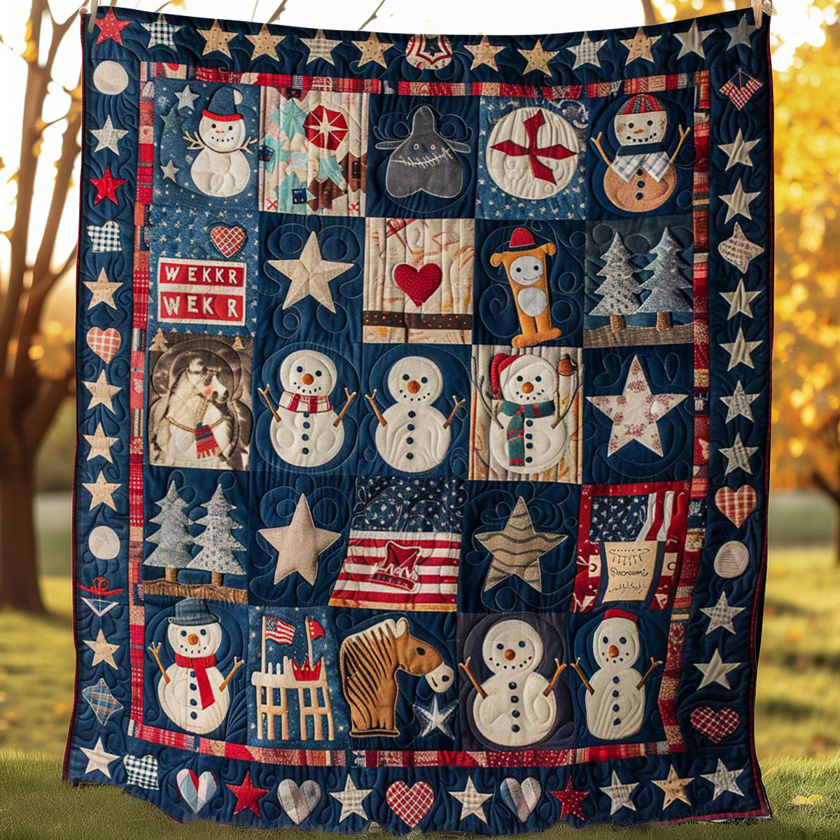 Christmas WJ2206005CL Quilt