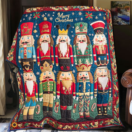Festive Nutcracker WU2112008CL Quilt