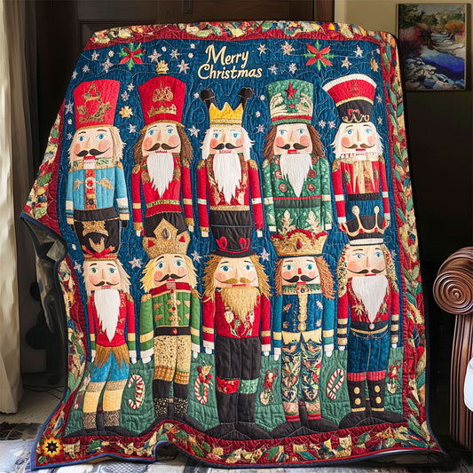 Festive Nutcracker WU2112008CL Quilt