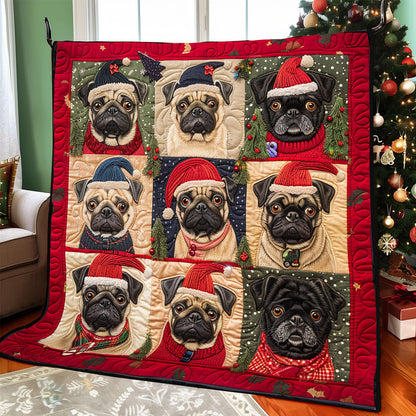 Christmas Paws XR1308010CL Quilt