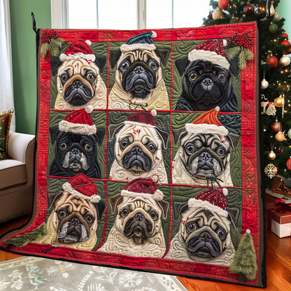 Christmas Pup XR1308021CL Quilt