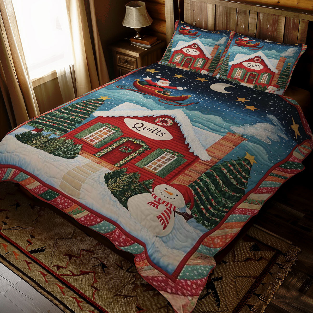 Christmas House WJ0808038CL Duvet Cover Set