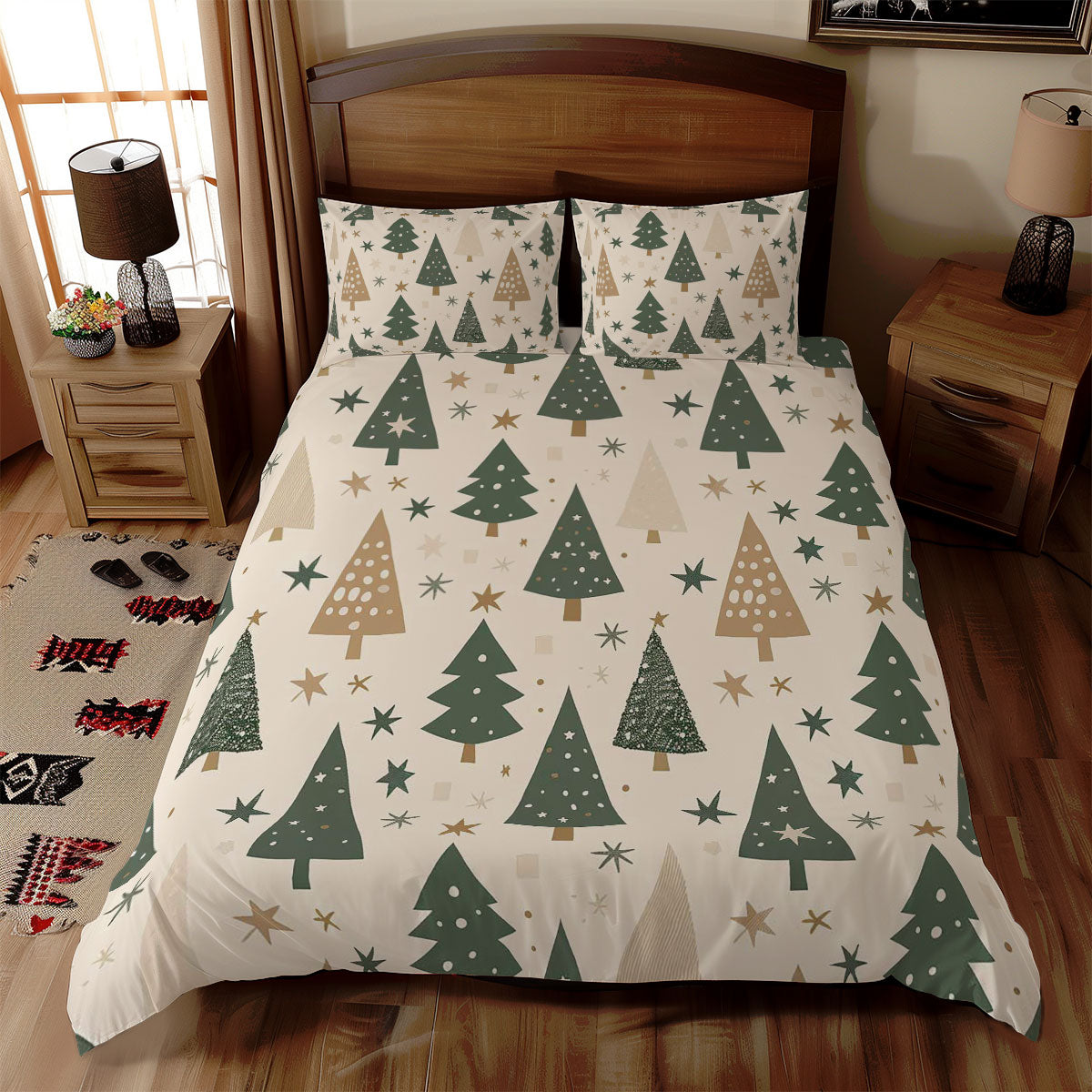 Christmas Tree WJ2007040CL Duvet Cover Set