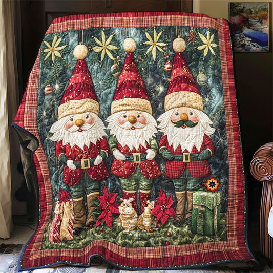 Nutcracker Gnome WU2012010CL Quilt