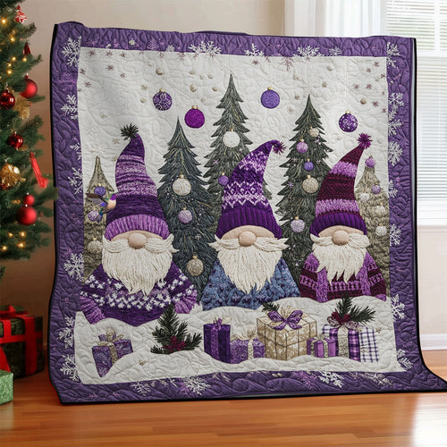Purple Gnome WU1812041CL Quilt