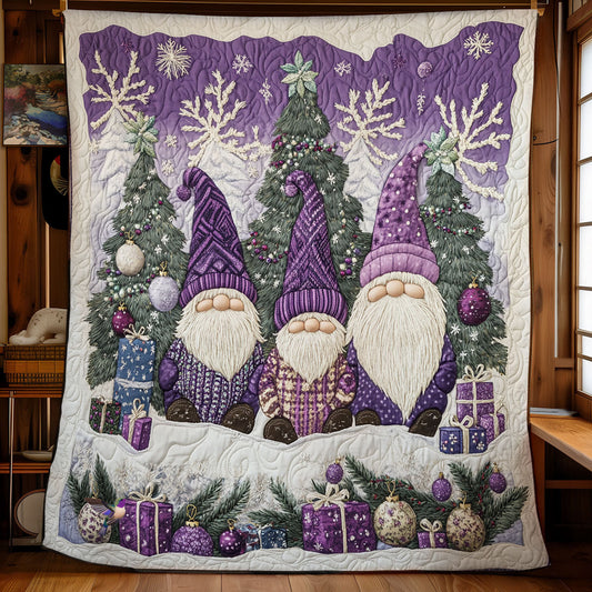 Purple Gnome WU1812054CL Quilt